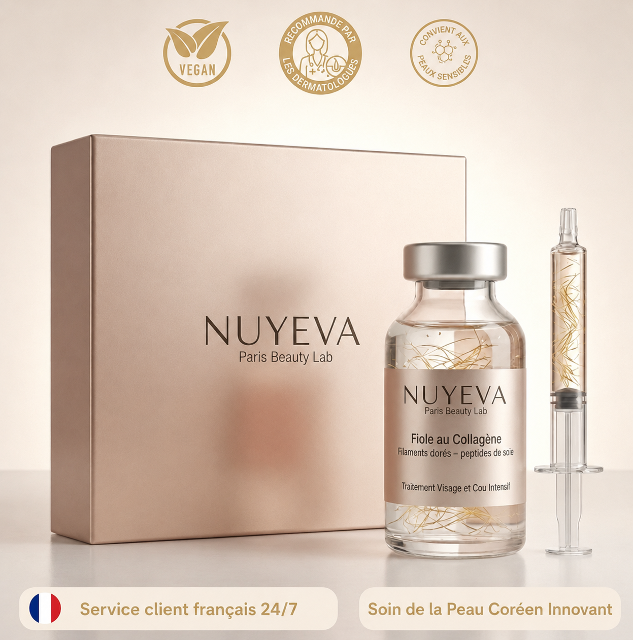NUYEVA — Sérum Lift-Intense aux Peptides de Soie