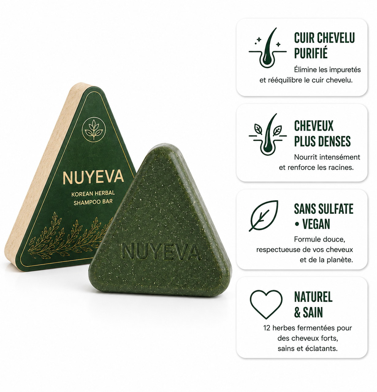 NUYEVA — Barre Coréenne Cuir Chevelu & Densité ™