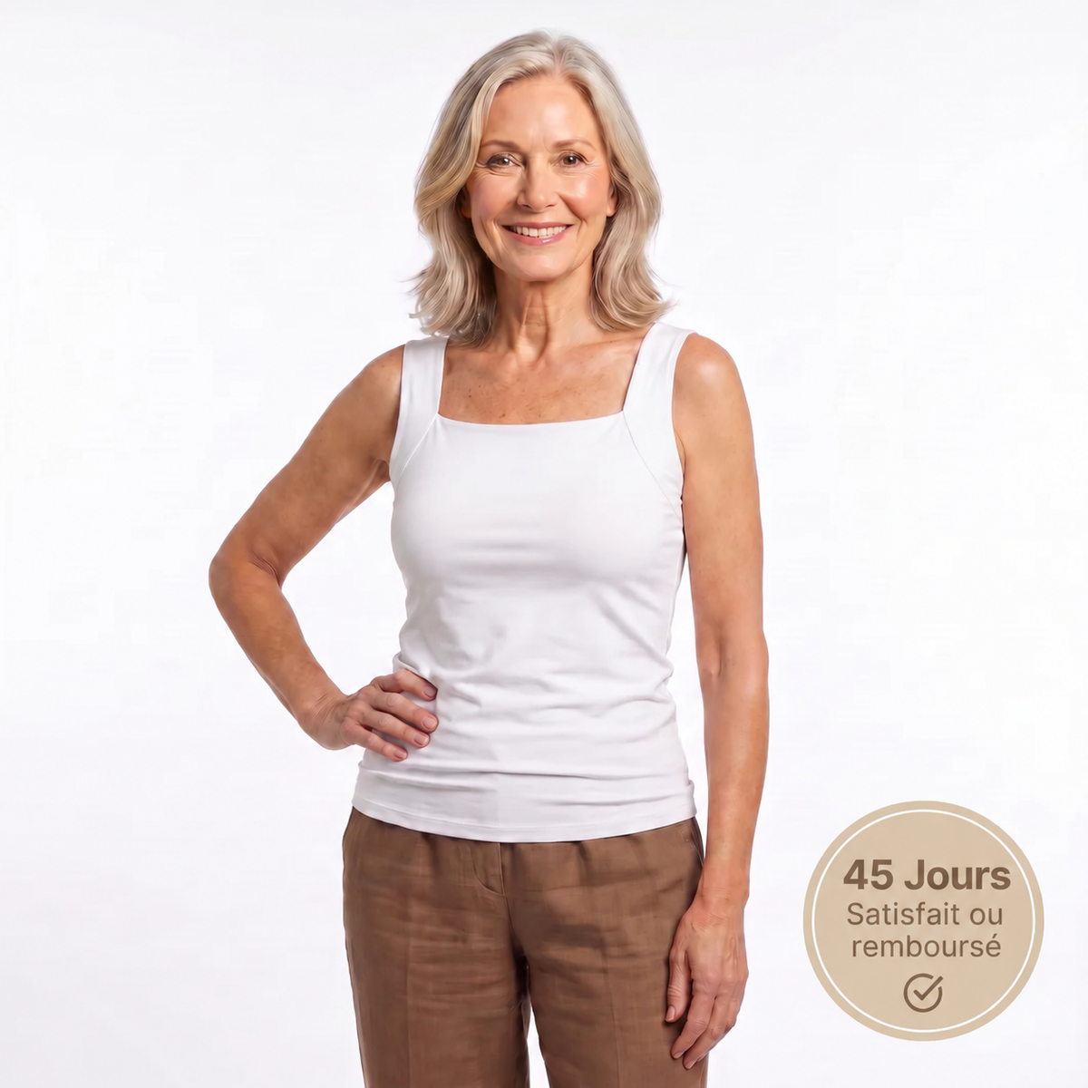 Nuyeva Confort™ – Débardeur avec Brassière Intégrée